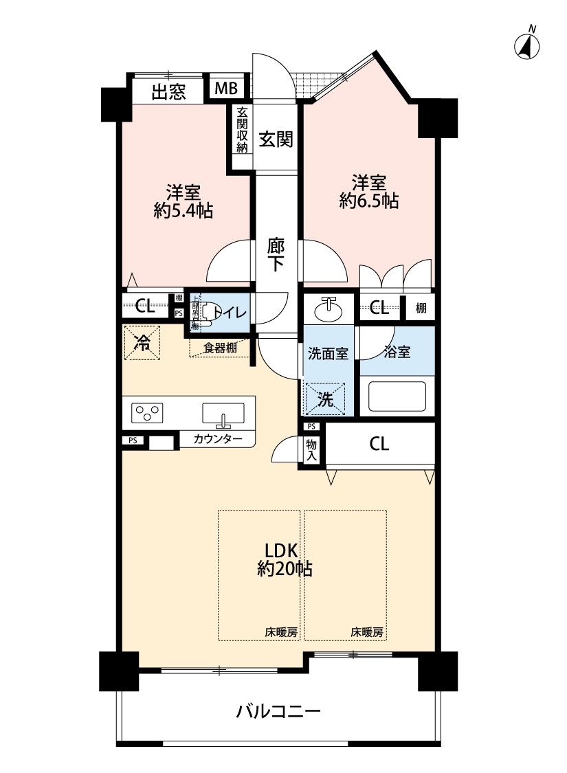 エクセレント横浜いずみ中央間取り